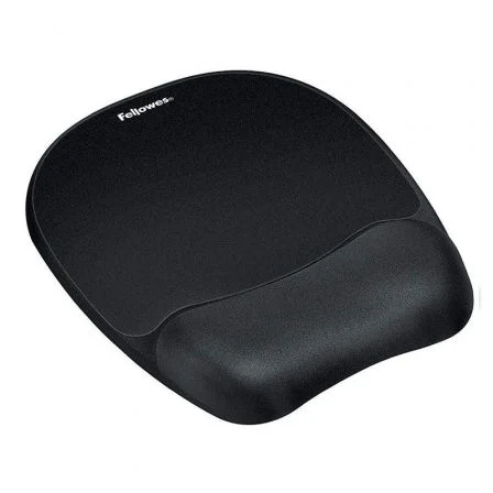 Fellowes Alfombrilla con Reposamuñecas Memory Foam Negro